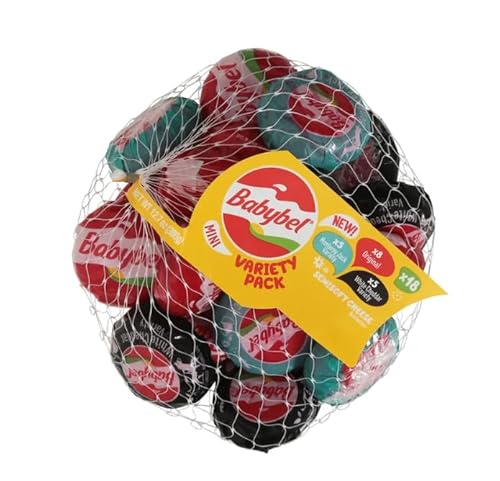 Generic Mini Babybel Snack Semisoft Cheese Variety Pack 18 Ct cover
