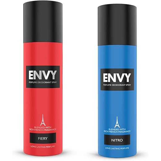 ENVY Fiery Nitro Mens Deodorant Combo Long Lasting - 120ML