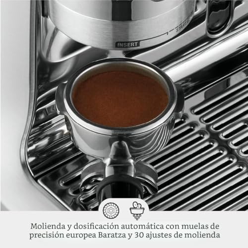 Breville Barista Touch - Máquina de café expreso BES880BSS, acero inoxidable cepillado