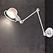 Produktbild Modeen Vintage 35,4"breiten langen Arm kann einstellbar Wandleuchte Industrial Light Indoor Wandleuchte mit Boom Arm Barn Lager weiße Wandleuchte gestreckt werden
