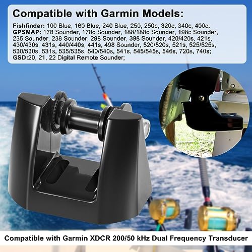 Support de montage pour transducteur Garmin résistant aux chocs et vagues 010-10272-00