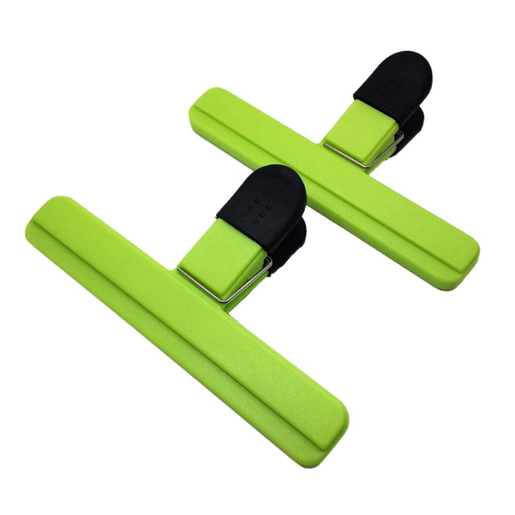 JAGETRADE 2/3pcs Large Chip Bag Clips Food Clip Plastic Heavy Duty Air Tight Sealing Grip For Coffee Potato Food Bags C