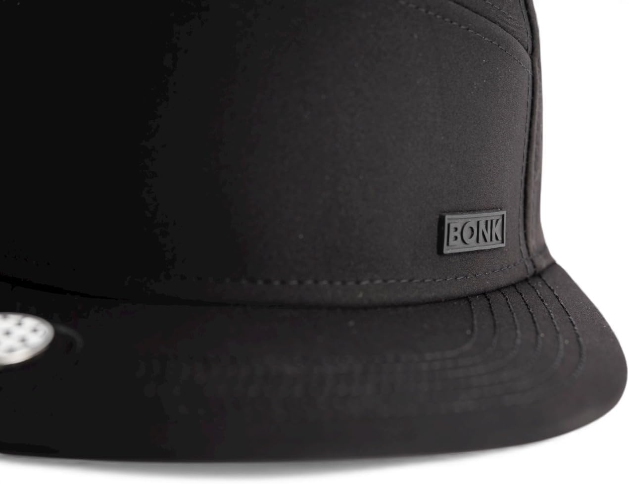 6 Panel Flat Bill Golf Hat - Snapback - Tee Holder with Tees & Bill Magnet with Ball Marker - 100% Custom Made