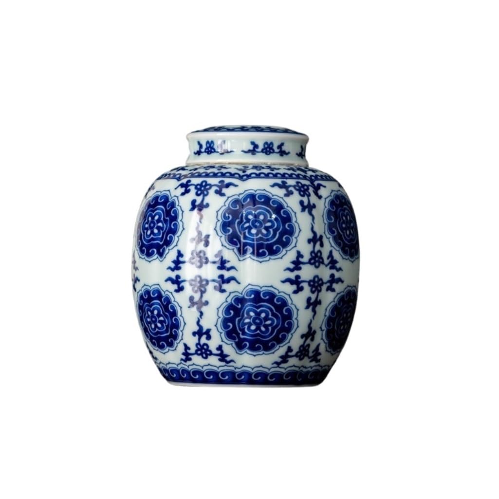Pojemniki na herbatę i przechowywanie, ceramiczne pojemniki do przechowywania herbaty, duże opakowanie na herbatę, pudełko prezentowe, płatki śniadaniowe, puszka z herbatą (C)