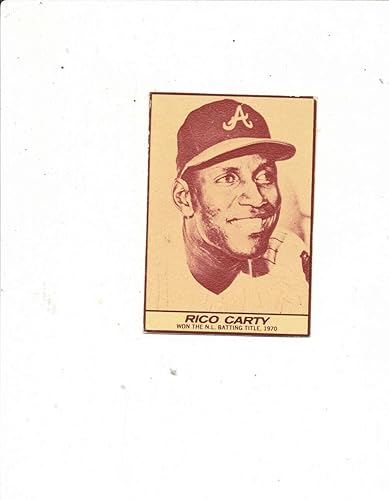 1971 Milk Duds Rico Carty Braves em bm