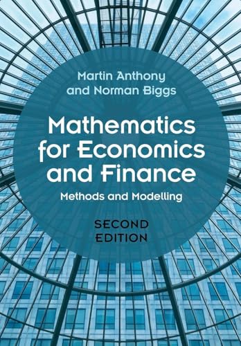 Mathematics for Economics and Finance