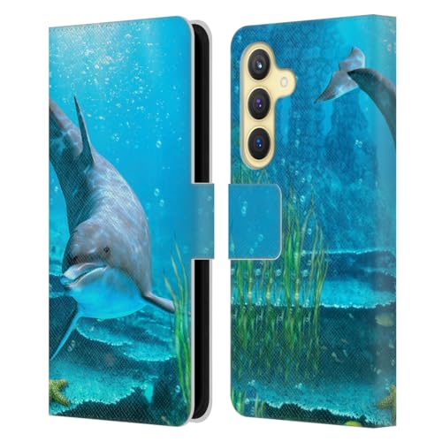 Carcasa tipo libro para Samsung Galaxy S24 5G antigolpes