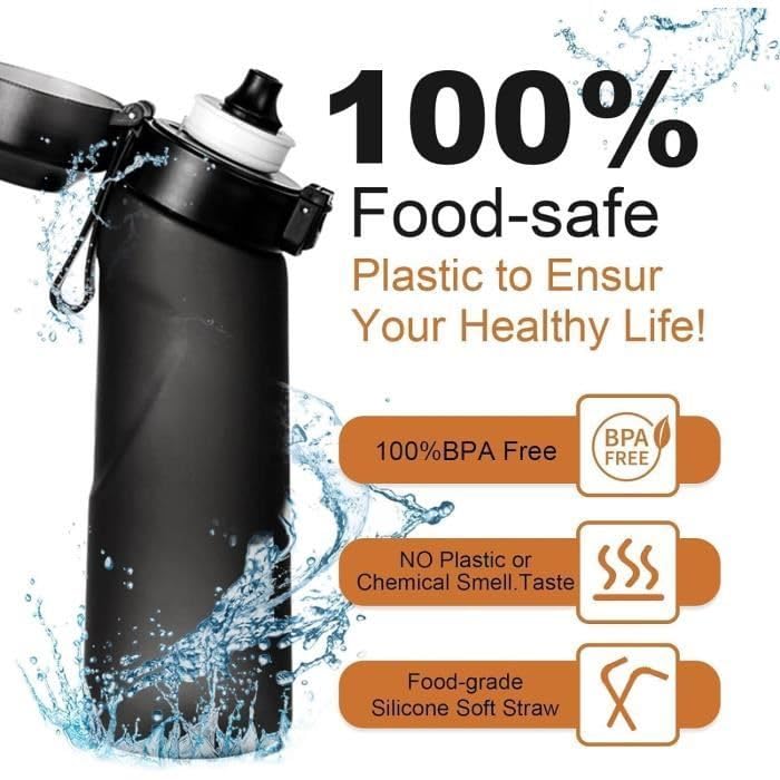 Borraccia Originale Up da 700ml, Tritan Set Iniziale Senza BPA,0 Zuccheri,Bottiglia Con Gusti 7 Pods Aromatiche