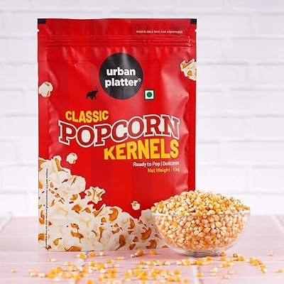 Urban Platter Pop Corn Kernels, 1kg