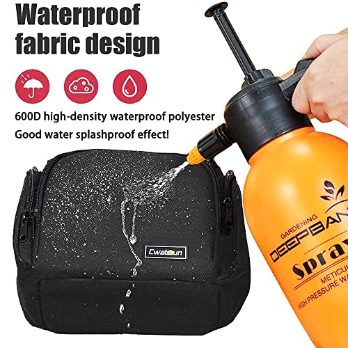 Cwatcun Single Shoulder Crossbody Compact Camera Bag Case Compatible For Canon Nikon Sony Slr Dslr Mirrorless Cameras And Lenses Waterproof Black #TOP3