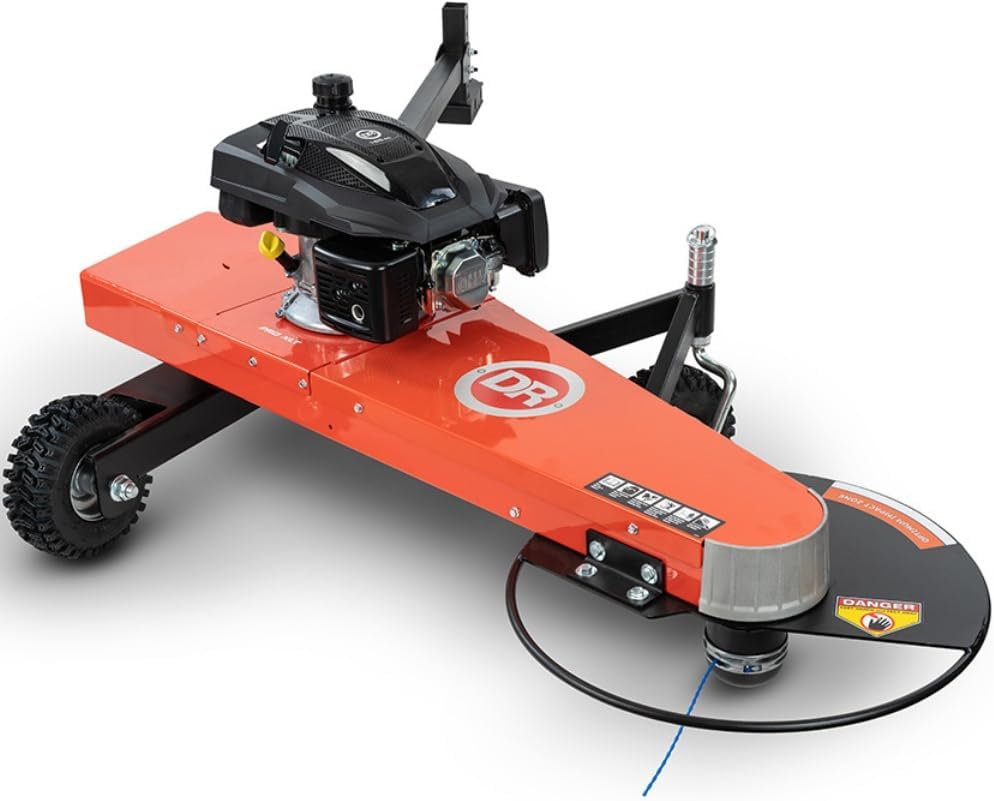 DR PRO XLT Tow-Behind Trimmer Mower Review: Best for Rough Terrain Weeds & Tall Grass