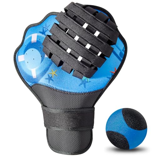 Strdfeve 1 PCS Water Ball&Glove Set,Water Bouncing Ball Catch Mitt,Pool