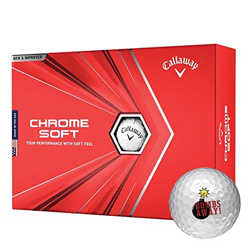 Callaway Chrome Soft Custom Personalized Golf Balls (One Dozen)