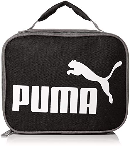 PUMA Kid's Big Kids' Evercat Lunchbox Accessory, black/Gray, Youth Size