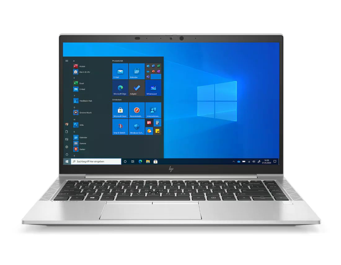 HP EliteBook 840 G8 14 Zoll 1920x1080 Full HD Intel Core i5 1135G7 512GB SSD Festplatte 16GB Speicher Windows 11 Pro 5G LTE Webcam Notebook Laptop (Generalüberholt)