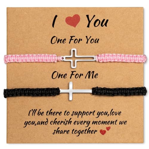 Set de Pulseras Ajustables para Parejas en Acero Inoxidable miniatura 1