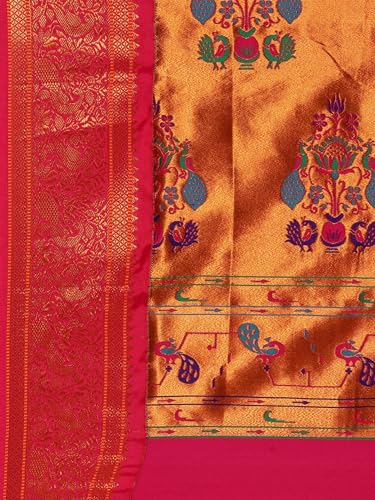 Varkala Silk Sarees paithani silk saree in soft silk – image 6