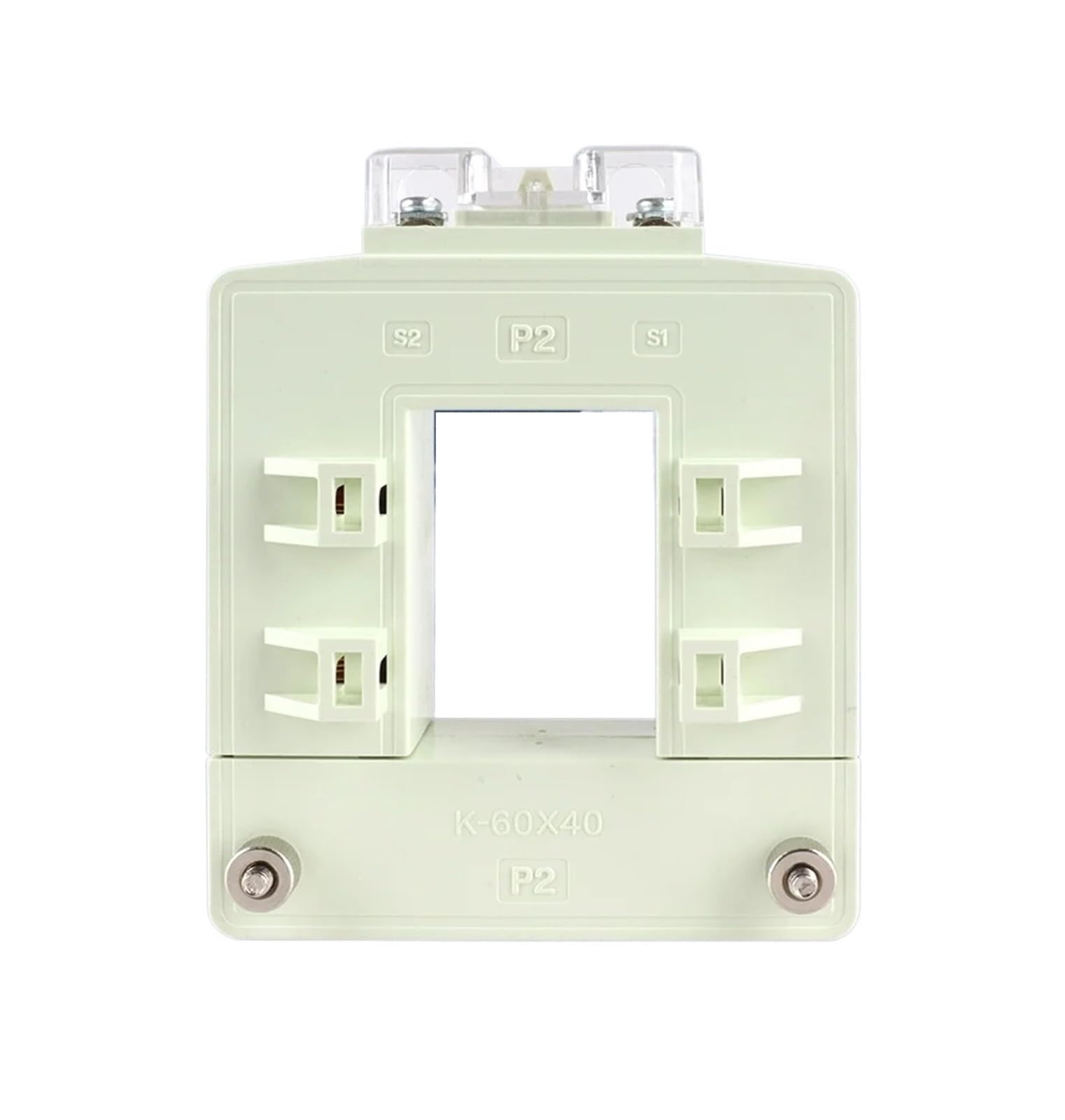 LZIKKGKI Split core current transformer YDP 58 Measuring 250A-1000A/5A 0.5 class Clamp on current Transformer for Busbar Measurement(YDP58-500A,1A)