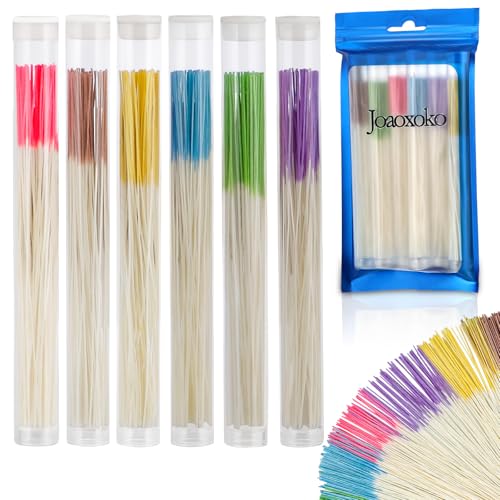 joaoxoko Disposable Ear Piercing Cleaner Floss 360PCS - Travel Portable Ear Hole Cleaning Kit for Women Men Gentle Aftercare with Skin-Friendly Cotton Thread (6 Colors) (6 Colors)