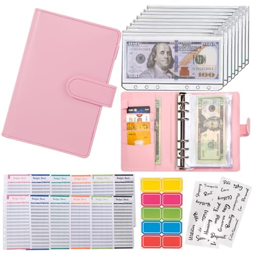 Budget Binder Cash Envelopes for Budgeting Money Organizer for Ca...