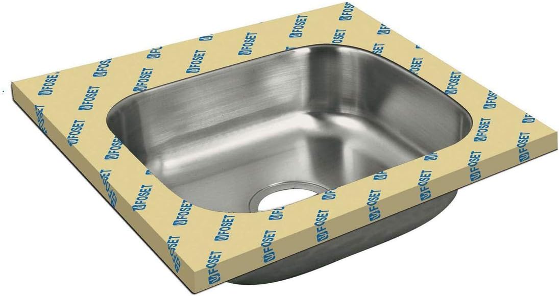 Recessed sink 38 x 38 cm, Basic