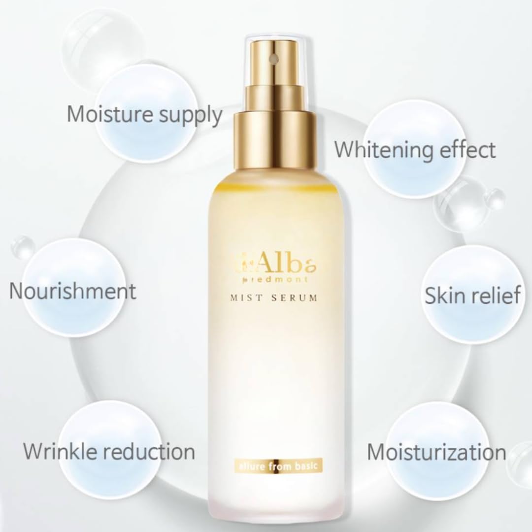 dde-Alba White Truffle Mist Serum 100ml -White Truffle Mist Serum - Pied-mont - Skinkura -original made in Korea - Pielęgnacja skóry