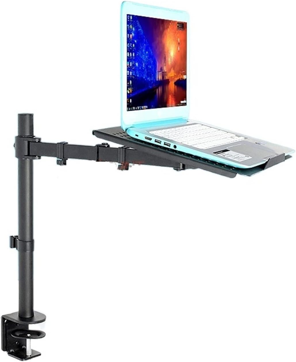 DL-LP-5 Laptop Desktop Stand Accessories Parts with Cooling Holes 100x100mm 15.6" 15" Computer Notebook Mount Bracket