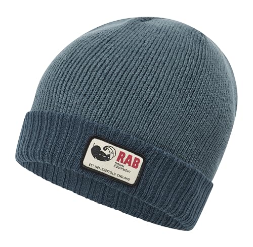 Rab Essential Beanie - Lightweight Warm Skull Cap for Skiing & Everyday Use - Orion Blue/Tempest Blue - One Size