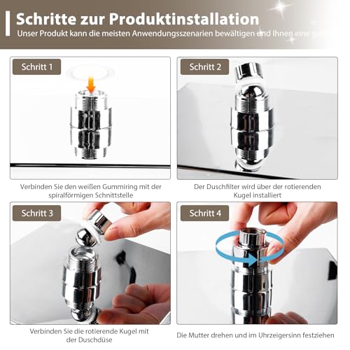8 Zoll(20cm) Duschkopf Regendusche LED Kopfbrause Regenduschkopf mit 3 Farben Temperaturkontrolle, Hohem Durchfluss Brausekopf Dusche Quadratisch für Home Badezimmer