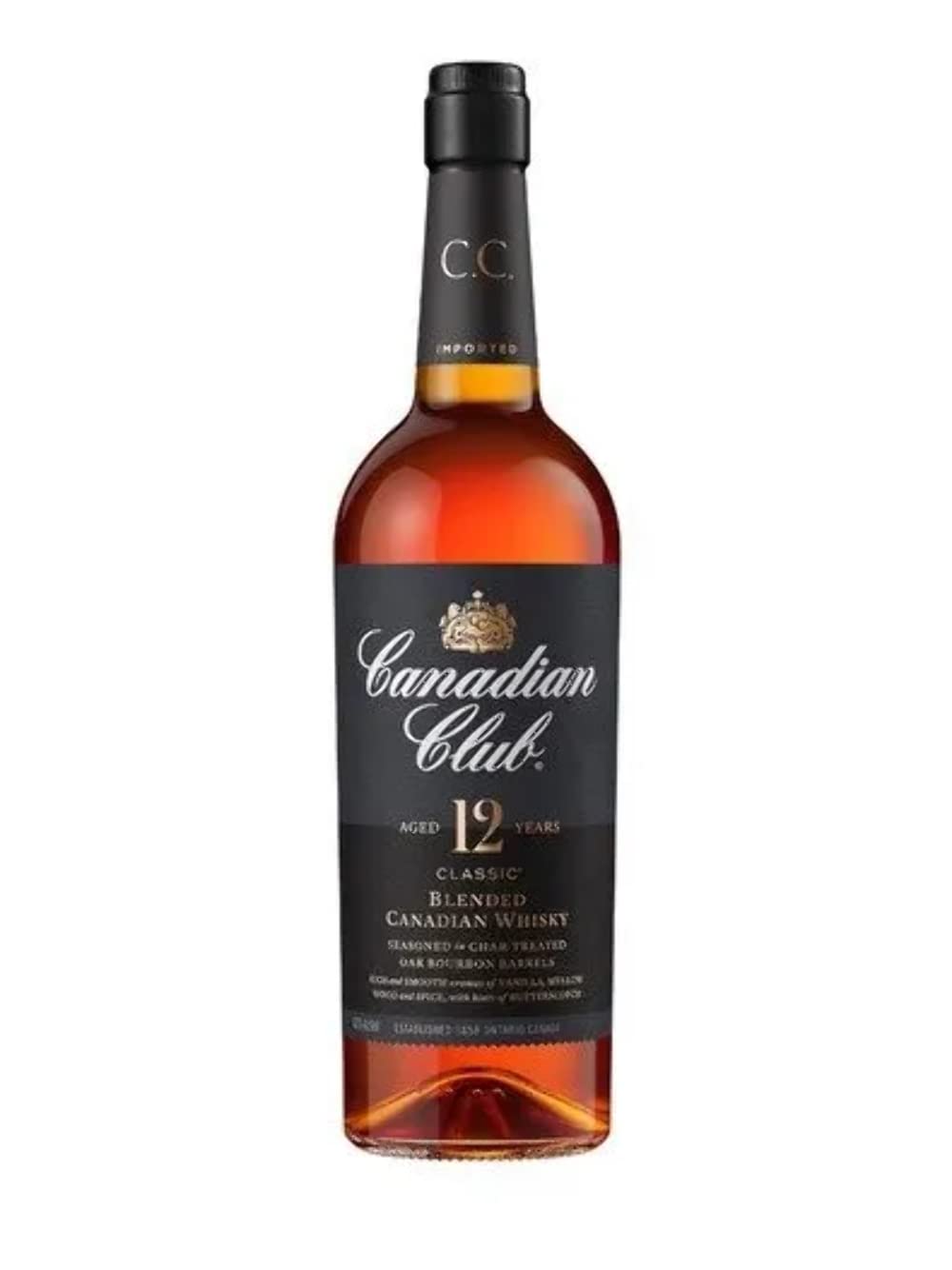 Amazon.co.jp: カナディアンクラブ クラシック 12年 40% 700ml [並行