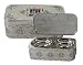Judaica Nickel Travel Candlestick Shabbat Holiday Gift Hoshen Plate Engraved Hebrew Blessing