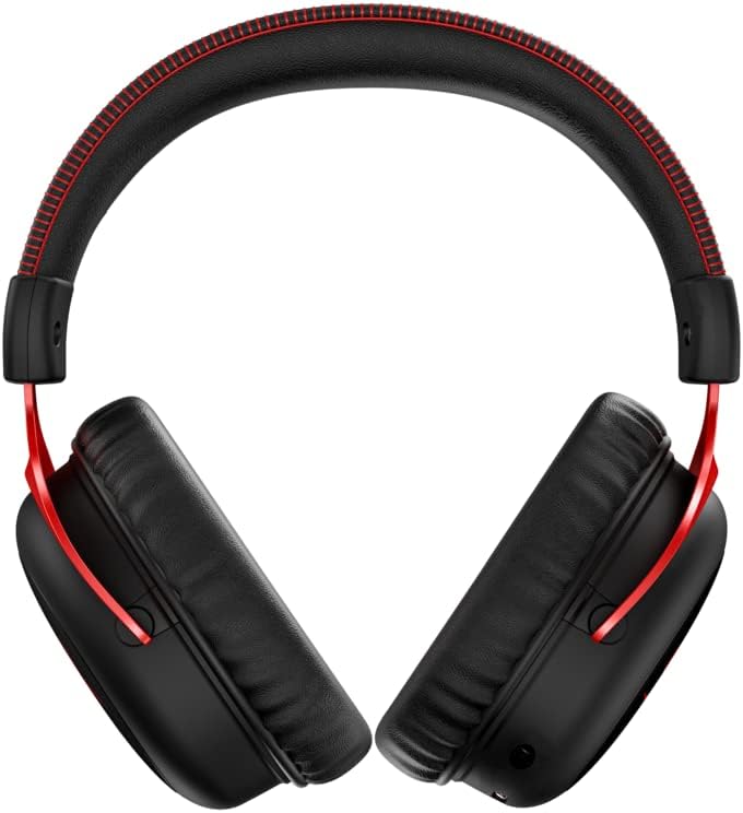 HyperX HHSC2X-BA-RD/G auricular y Casco Auriculares Diadema, Rojo