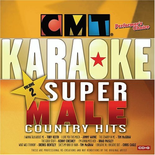KARAOKE - V2 SUPER MALE COUNTRY HITS: CM [Audio CD] KARAOKE