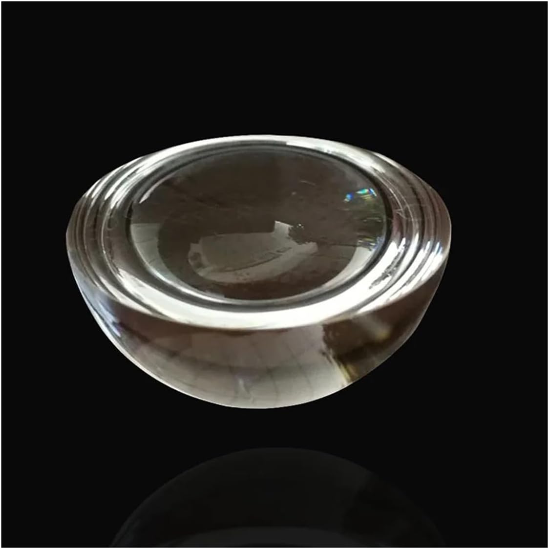 Artsim Prisms & Kaleidoscopes K9 Optical 1mm ~ 9mm Hemispherical Lens Half Ball Convex Lenses Optics Precision Instrument Lentes Science Classroom Optics Kits (Size : 1.5mm)