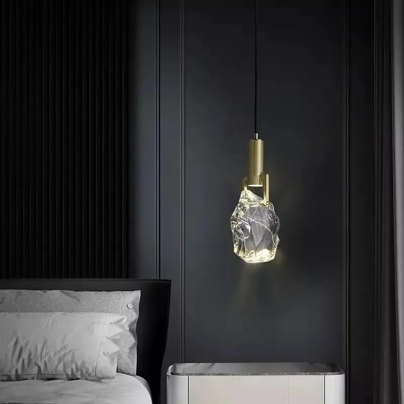 Éclairage suspendu de luxe en cuivre modèle Villa blanc chaud pour maison