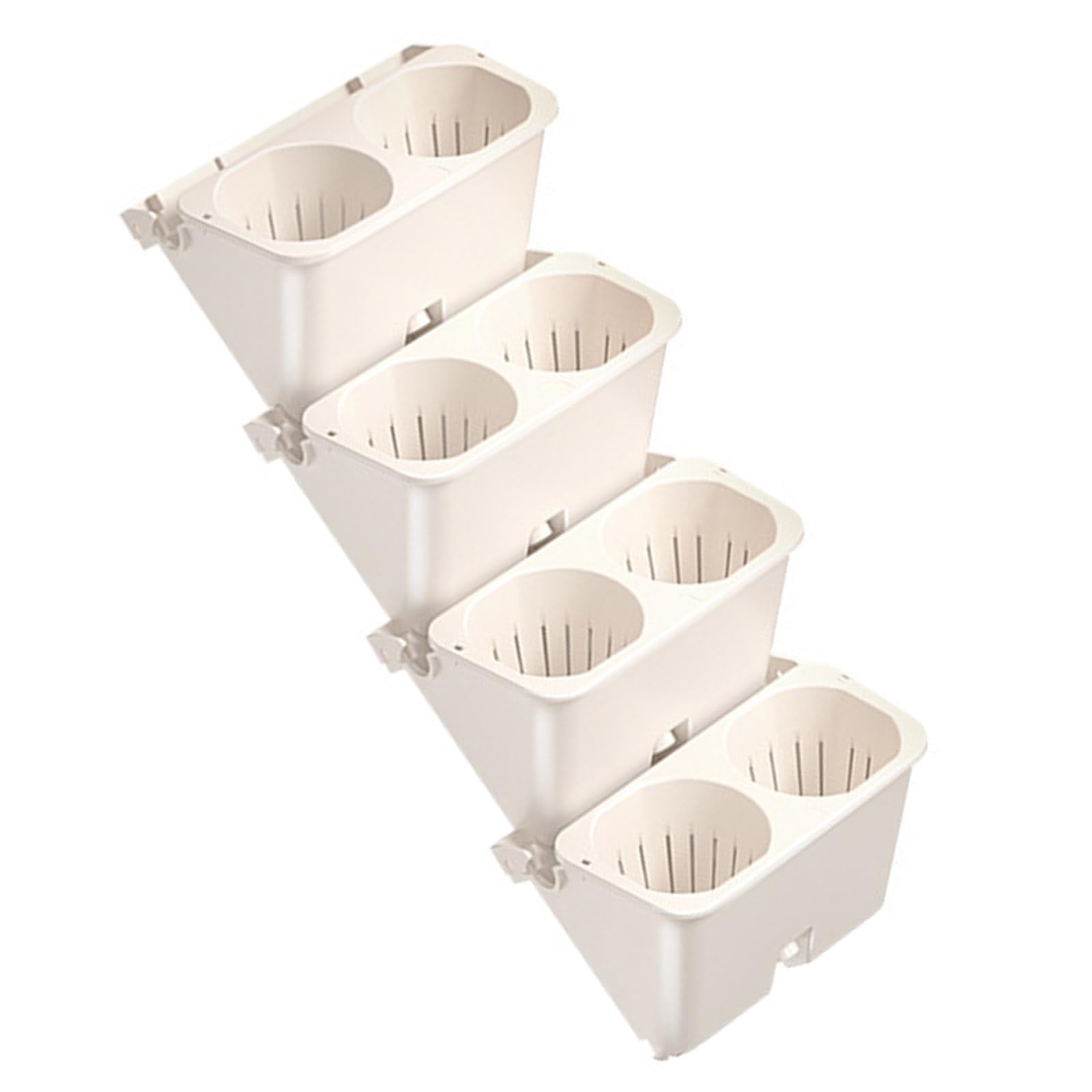 HDOYTXXM Stylish Wall Hanging Flower Pots Light Weight Mounted Plant for Adding Greeneries to Any Living Spaces Mounted Flower