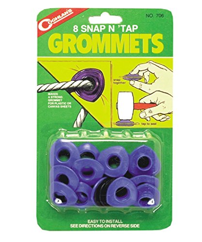 Coghlan's Coghlans 706 Snap -N- Tap Plastic Grommets 8 Count