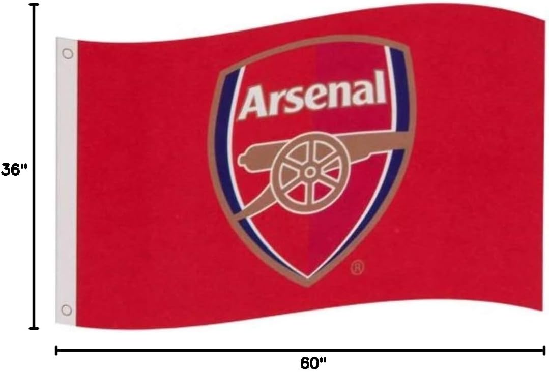 Arsenal F.C. Flag CC, 5ft x 3ft - Image 4
