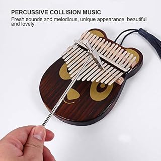 BIENKA 1 Ensemble 17 Touches Doigt Kalimba Mbira Sanza Pouce Piano avec Outil Clavier Marimba Bois Instrument de Musique… - Les Beatles, Paul McCartney, John Lennon, RIngo Starr, George Harrison BIENKA 1 Ensemble 17 Touches Doigt Kalimba Mbira Sanza Pouce Piano avec Outil Clavier Marimba Bois Instrument de Musique… – Image 7