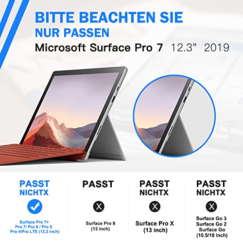 Coque Microsoft Surface Pro 7+ Plus 6 5 4 Housse Protection Antichoc - 2