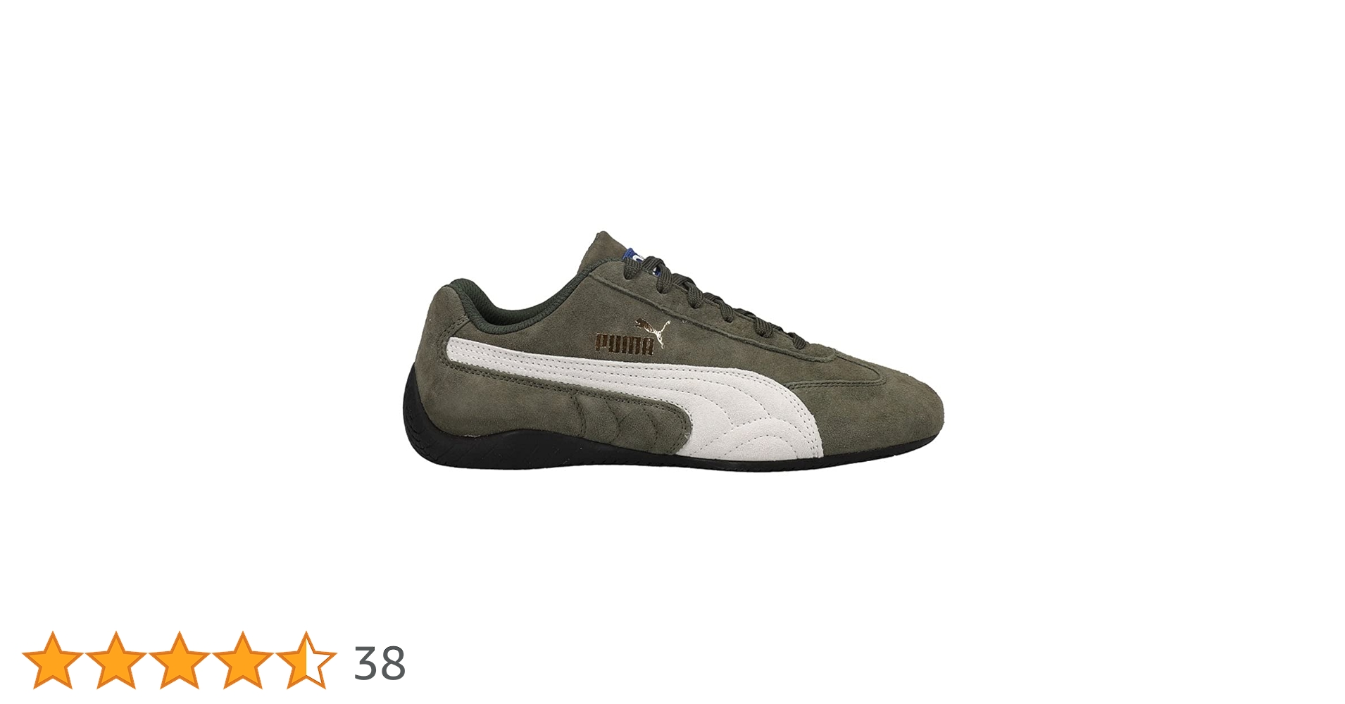PUMA Men Speedcat OG Sparco Red White 339844-05, Forest Night/Puma