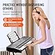 VEVOR Digitales Klavier mit 61 Tasten, 200 Töne, 200 Rhythmen, tragbares elektrisches Klavier-Keyboard-Kit mit 60 Demo-Songs, integrierten Doppellautsprechern, Kopfhörern, Mikrofon, Klavieraufklebern