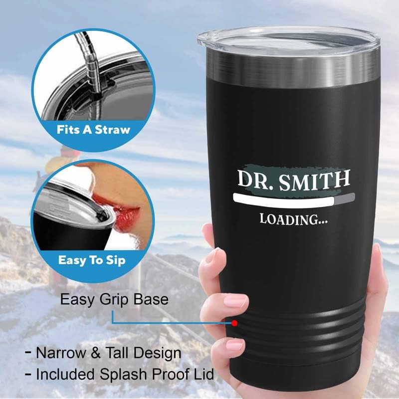Pharmacist Black Edition Viking Tumbler 20oz - Doctor Personalitation B - Nurse Doctor Chemist Pharmacy Technician Patient Practicioner Laboratory Research Technologist