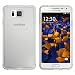 Produktbild mumbi Hülle kompatibel mit Samsung Galaxy Alpha Handy Case Handyhülle, transparent weiss