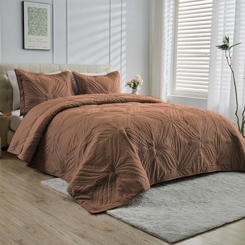 Kingnex Oversized King 128x120 Ultrasonic Quilted
