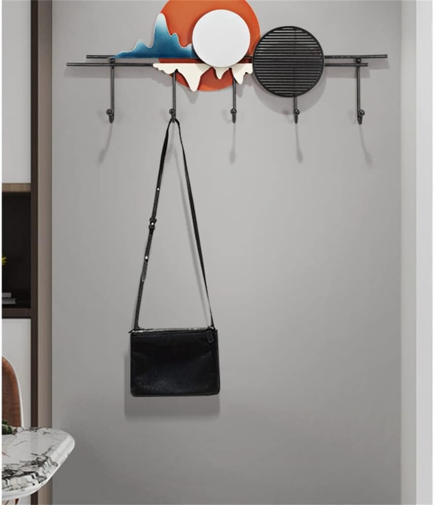 Coat Hook Fashion Decorative Hanging Coat Hook Entrance Entry Porch Metal Hook (D