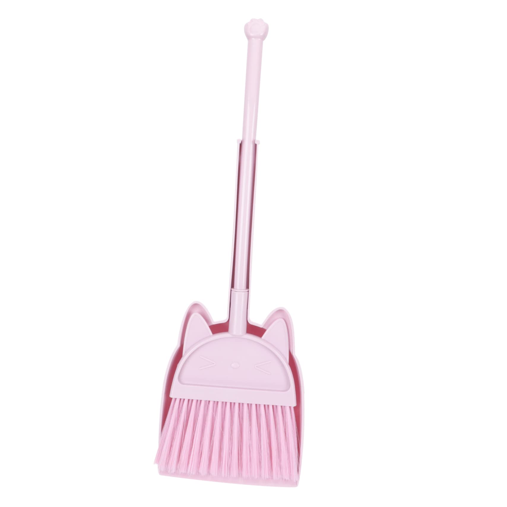 Cabilock 1Set Broom and Dustpan Cleaning Tool Playset for Lightweight and Housekeeping for Imaginative Play and Teaching Responsibility Present for Ages