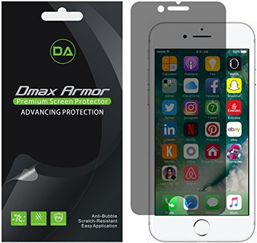 Dmax Armor (2 Pack) for Apple iPhone 7 Plus Privacy Anti Spy Screen Protector Shield