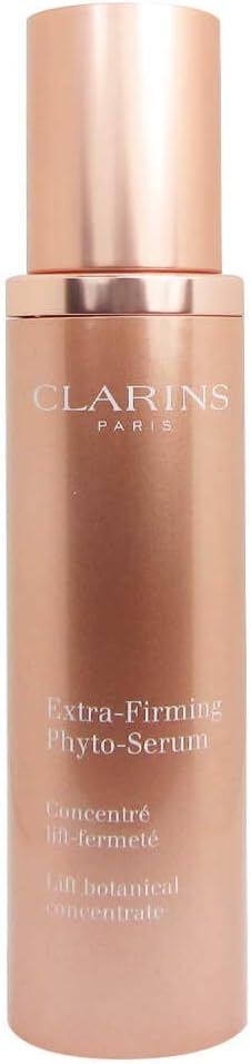 Clarins Extra-Firming Phyto-Serum | Anti-Aging | Visibly Firms, Lifts and Tightens Slackened Skin | Visibly Redefines Facial Contours | Hyaluronic Acid Deeply Hydrates | All Skin Types | 1.6 Fl Oz