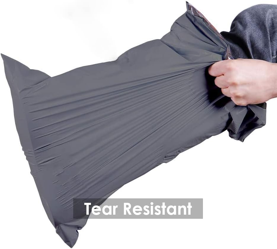 Venuscello® 100 x Grey Mailing Poly Postal Self Seal Bags 6" x 9" Envelope for Shipping Postage Packing